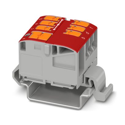 PHOENIX CONTACT - PTVFIX 6/6X2,5-NS35A RD BLOCCO DISTRIB.