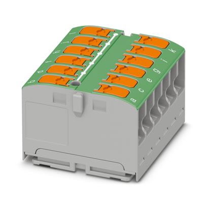 PHOENIX CONTACT - PTVFIX 12X2,5 GN BLOCCO DISTRIB.