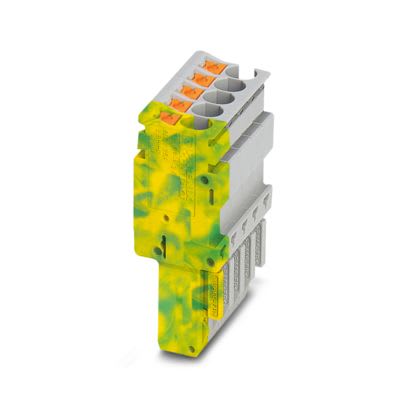 PHOENIX CONTACT - PP-H 2,5/5 (1GNYE/4GY) CONNETTORE MASCHI