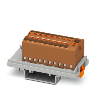 PHOENIX CONTACT - PTFIX 4/18X1,5-NS35 BN MORSETTO DISTRIBU 1047457