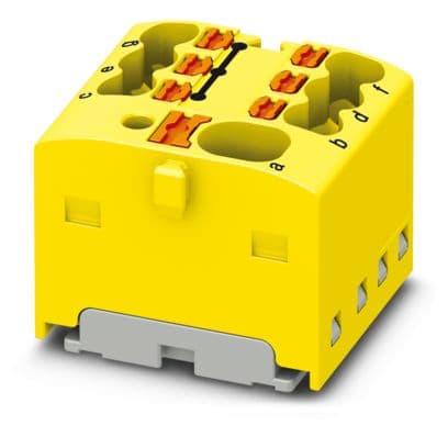 PHOENIX CONTACT - PTFIX 4/6X1,5 YE MORSETTO DISTRIBUZIONE