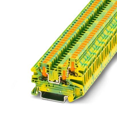 PHOENIX CONTACT - PTV 2,5-TWIN-PE MORSETTO PASSANTE