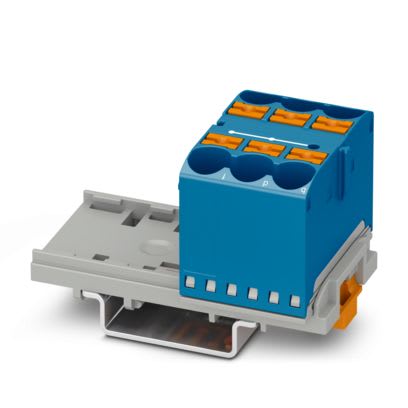 PHOENIX CONTACT - PTFIX 6X10/S-NS35 BU MORSETTO DI DISTRIB 1082404