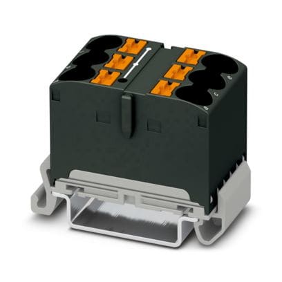 PHOENIX CONTACT - PTFIX 6X10/S-NS35A BK MORS. DI DISTRIBUZ