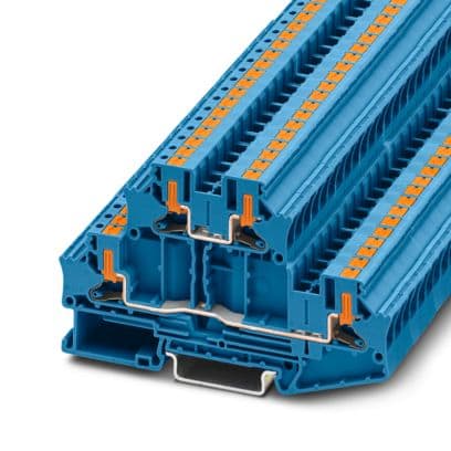 PHOENIX CONTACT - PTTBV 4 BU MORSETTO DUE LIVELLI