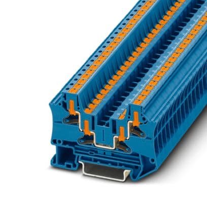 PHOENIX CONTACT - PTV 6-QUATTRO BU MORSETTO PUSH-IN