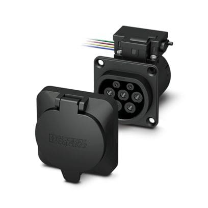 PHOENIX CONTACT - EV-T2M3SO12-4P-B-SET SOCKET T2 12V 4P B