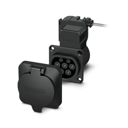 PHOENIX CONTACT - EV-T2M3SO12-3P-B-SET SOCKET T2 12V 3P B
