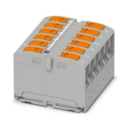 PHOENIX CONTACT - PTVFIX 12X2,5-G GY BLOCCO DISTRIB.