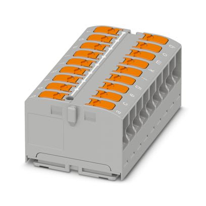 PHOENIX CONTACT - PTVFIX 18X2,5-G GY BLOCCO DISTRIB.