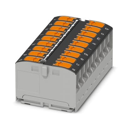 PHOENIX CONTACT - PTVFIX 18X2,5-G BK BLOCCO DISTRIB.