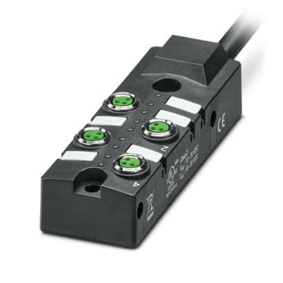 PHOENIX CONTACT - SACB- 4/3-L- 5,0PUR-M8 HD BOX SENS/ATT