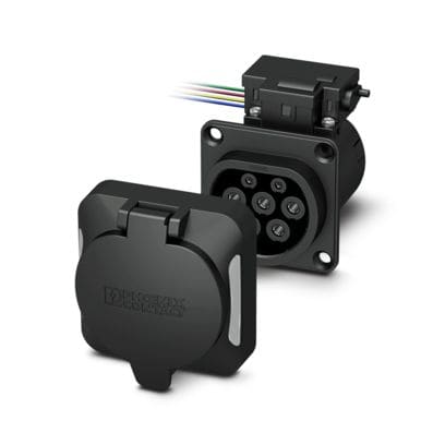 PHOENIX CONTACT - EV-T2M3SO12-4P-BL-SET SET SOCKET T2 BASI