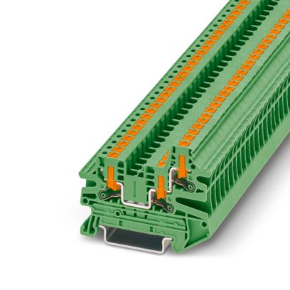 PHOENIX CONTACT - PTV 2,5-TWIN GN MORSETTO PASSANTE