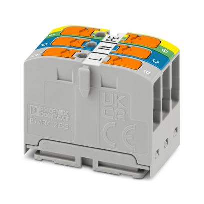 PHOENIX CONTACT - PTVFIX 2,5-L/N/GNYE BLOCCO ALIMENT. 1300612