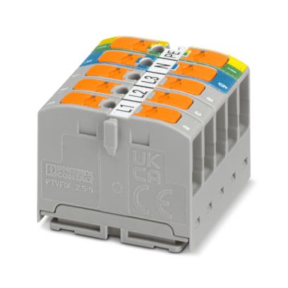 PHOENIX CONTACT - PTVFIX 2,5-3L/N/GNYE BLOCCO ALIMENT. 1300613