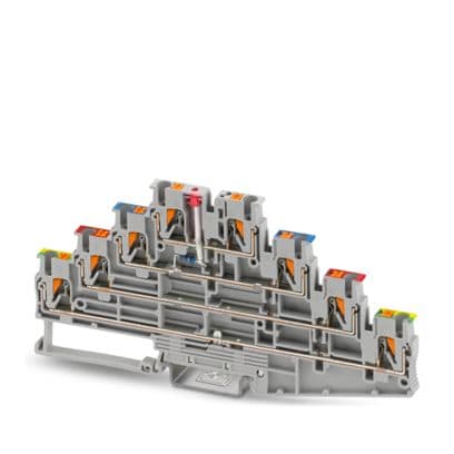 PHOENIX CONTACT - PT 2,5-PE/L RD/L BU/L LED 24 RD MORSETTO