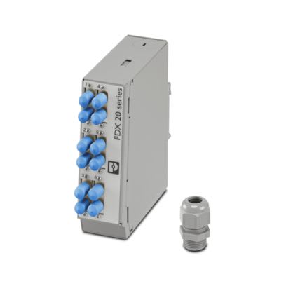 PHOENIX CONTACT - FOC-FDX20-PP-STD6/STD6:ME-SM FIBRE OTTIC