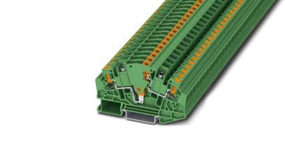 PHOENIX CONTACT - PTVME 6/S-P GN MORSETTO SEZ.X CONV.MISUR