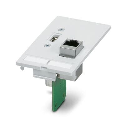 PHOENIX CONTACT - SI-FP-R1A-U1A PIASTRA FRONT. CON PORTACO