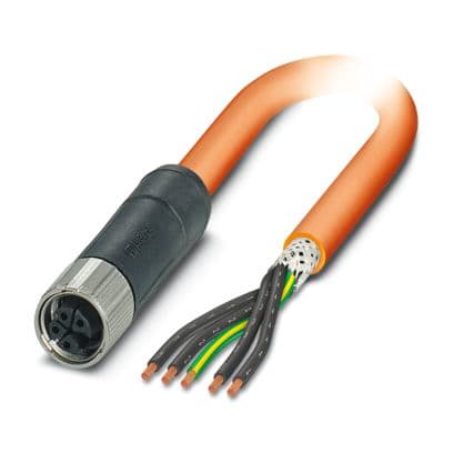 PHOENIX CONTACT - SAC-5P- 1,5-PUR/M12FSK PE SH CAVO SENS/A
