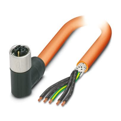 PHOENIX CONTACT - SAC-5P- 5,0-PUR/M12FRK PE SH CAVO SENS/A