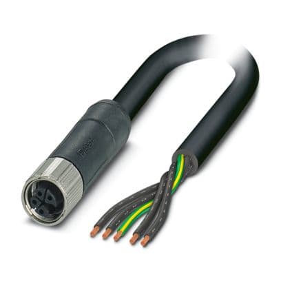 PHOENIX CONTACT - SAC-5P- 5,0-PUR/M12FSK PE CAVO SENS/ATT