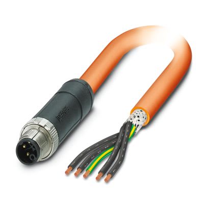 PHOENIX CONTACT - SAC-5P-M12MSK/10,0-PUR PE SH CAVO SENS/A