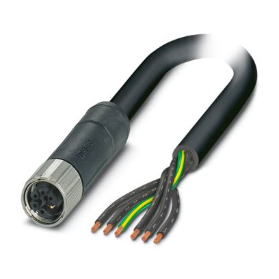 PHOENIX CONTACT - SAC-6P- 1,5-PVC/M12FSM PE CAVO SENS/ATT