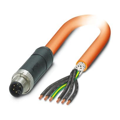 PHOENIX CONTACT - SAC-6P-M12MSM/ 3,0-PUR PE SH CAVO SENS/A