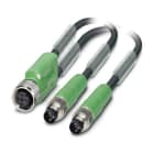 PHOENIX CONTACT - SAC-3P-M12FY/2X0,3-PUR/M8MS CAVO SENS/AT