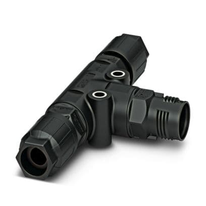 PHOENIX CONTACT - QPD T3PE2,5 2X6-10 BK DISTRIBUTORE A T