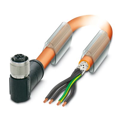 PHOENIX CONTACT - SAC-4P- 5,0-PUR/M12FRS PE SH CAVO POWER