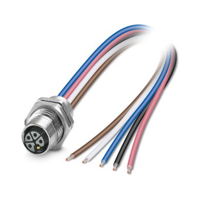 PHOENIX CONTACT - SACC-DSI-M12FSL4FE-M16XL/0,2GR CONNETTOR