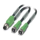 PHOENIX CONTACT - SAC-3P-M8Y/2X3,0-PUR/M 8FS CAVO SENS/ATT