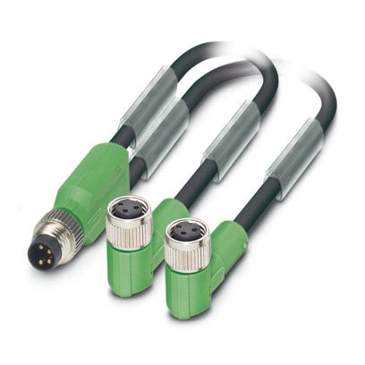 PHOENIX CONTACT - SAC-3P-M8Y/2X0,6-PUR/M 8FR CAVO SENS/ATT