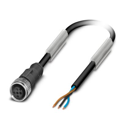 PHOENIX CONTACT - SAC-3P-10,0-PVC/M12FS BK CAVO SENS/ATT 1508381