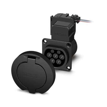 PHOENIX CONTACT - EV-T2M3SO12-3P-R-B-SET SET SOCKET T2 PRE