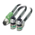 PHOENIX CONTACT - SAC-3P-M12Y/2X1,5-PUR/M12FR2LB CAVO SENS