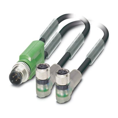 PHOENIX CONTACT - SAC-3P-M12Y/2X1,5-PUR/M 8FR-2L CAVO SENS