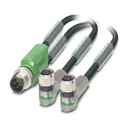 PHOENIX CONTACT - SAC-3P-M12Y/2X1,5-PUR/M 8FR-2L CAVO SENS