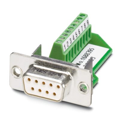 PHOENIX CONTACT - VS-09-BU-DSUB/9-MPT-0,5 PORTACONTATTI