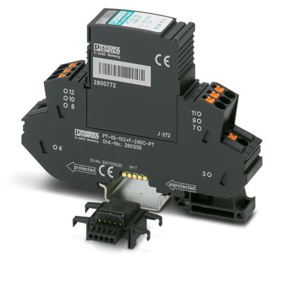 PHOENIX CONTACT - PT-IQ-1X2+F-24DC-PT SPD SEGNALE