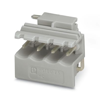 PHOENIX CONTACT - MSTBO 2,5/ 4-G1L GY PRESA BASE