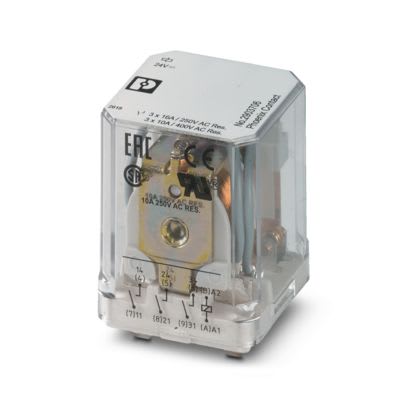 PHOENIX CONTACT - REL-PR3- 24DC/3X1 RELE SINGOLO