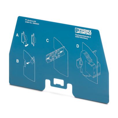 PHOENIX CONTACT - PT-IQ-EX-H-PP PIASTRA ISOLAMENTO