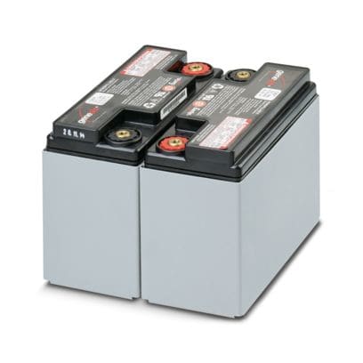 PHOENIX CONTACT - UPS-BAT-KIT-WTR 2X12V/13AH BATTERIA