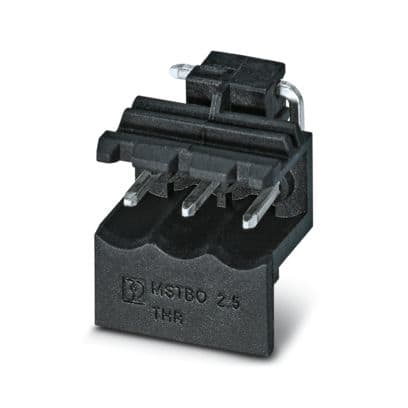 PHOENIX CONTACT - MSTBO 2,5/ 3 G1L THRR44 BK PRESA BASE