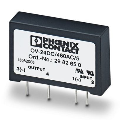 PHOENIX CONTACT - OV-24DC/480AC/5 RELE STATICO