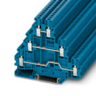 PHOENIX CONTACT - UT 2,5-3L BU MORSETTO A PIU PIANI
